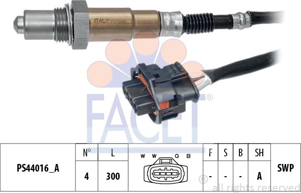 FACET 10.8267 - Lambdasonde alexcarstop-ersatzteile.com