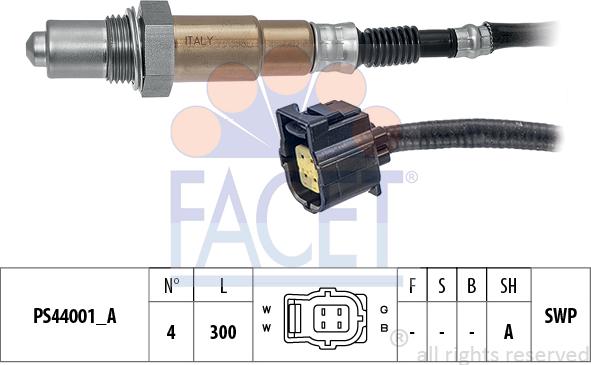 FACET 10.8202 - Lambdasonde alexcarstop-ersatzteile.com