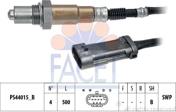 FACET 10.8280 - Lambdasonde alexcarstop-ersatzteile.com