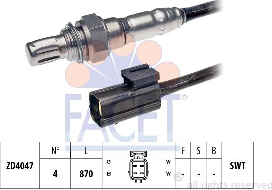 FACET 10.7441 - Lambdasonde alexcarstop-ersatzteile.com