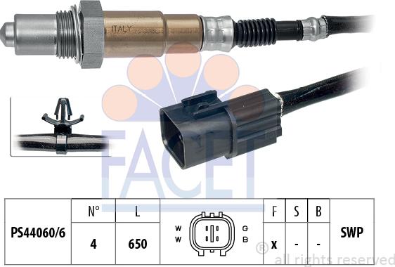 FACET 10.7542 - Lambdasonde alexcarstop-ersatzteile.com