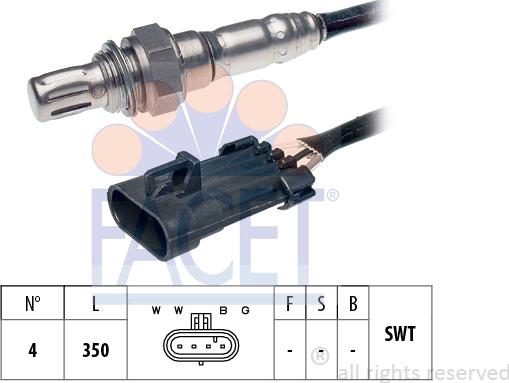 FACET 10.7602 - Lambdasonde alexcarstop-ersatzteile.com