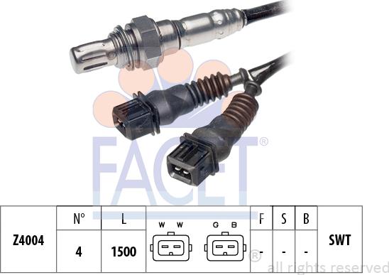 FACET 10.7064 - Lambdasonde alexcarstop-ersatzteile.com