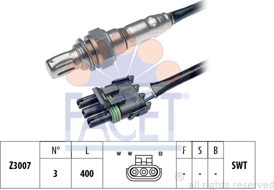 FACET 10.7060 - Lambdasonde alexcarstop-ersatzteile.com