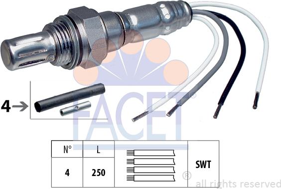 FACET 10.7004 - Lambdasonde alexcarstop-ersatzteile.com