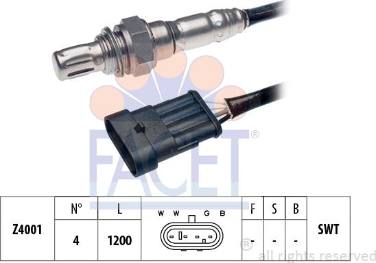 FACET 10.7023 - Lambdasonde alexcarstop-ersatzteile.com