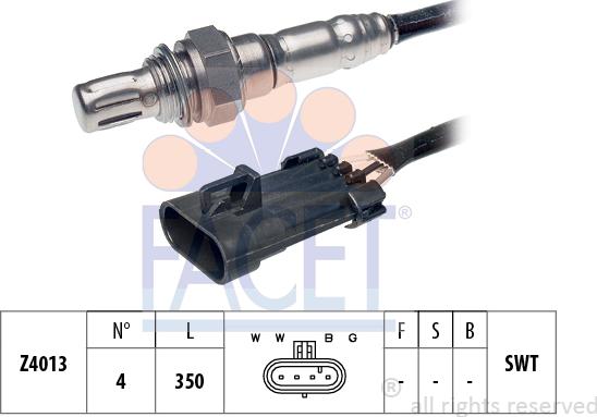 FACET 10.7077 - Lambdasonde alexcarstop-ersatzteile.com