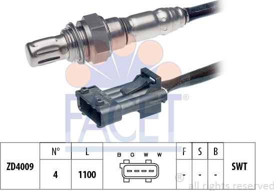 FACET 10.7104 - Lambdasonde alexcarstop-ersatzteile.com