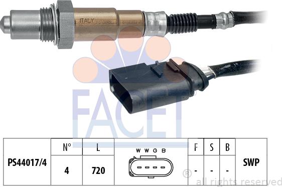 FACET 10.7175 - Lambdasonde alexcarstop-ersatzteile.com