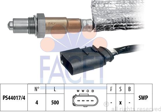 FACET 10.7171 - Lambdasonde alexcarstop-ersatzteile.com