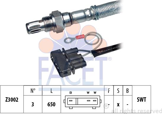 FACET 10.7347 - Lambdasonde alexcarstop-ersatzteile.com