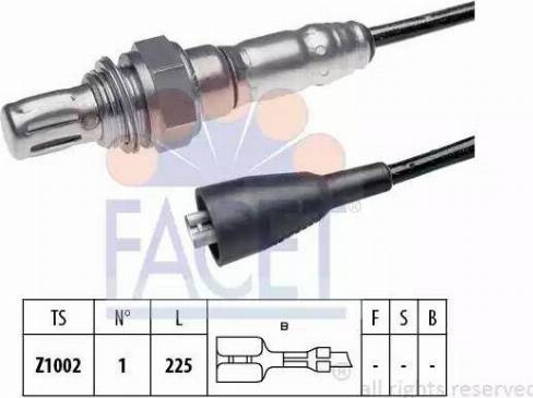 FACET 10.7383 - Lambdasonde alexcarstop-ersatzteile.com