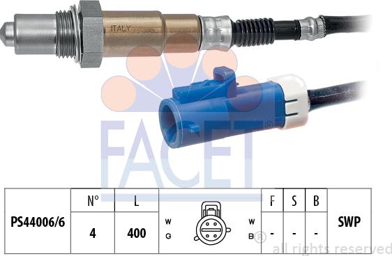 FACET 10.7322 - Lambdasonde alexcarstop-ersatzteile.com