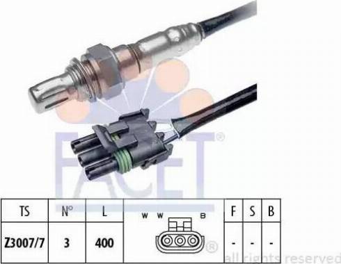 FACET 10.7266 - Lambdasonde alexcarstop-ersatzteile.com