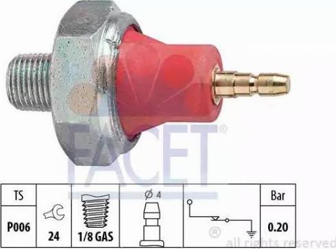 FACET 7.0059 - Öldruckschalter, Automatikgetriebe alexcarstop-ersatzteile.com