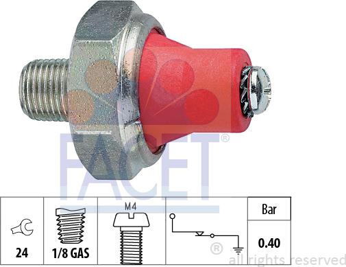 FACET 7.0014 - Sensor, Öldruck alexcarstop-ersatzteile.com