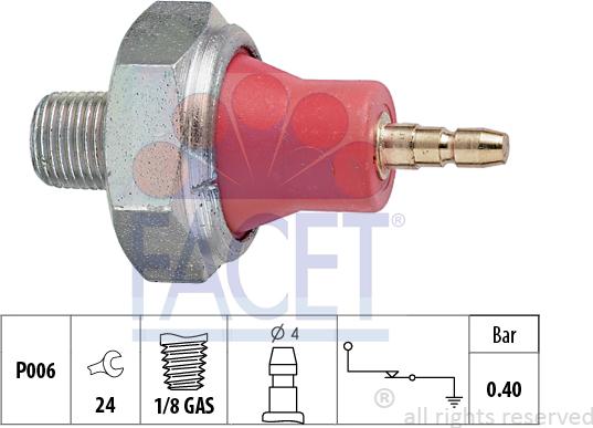 FACET 7.0015 - Sensor, Öldruck alexcarstop-ersatzteile.com