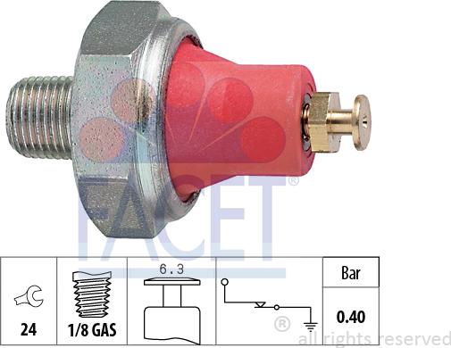 FACET 7.0016 - Sensor, Öldruck alexcarstop-ersatzteile.com