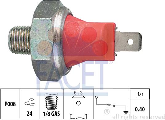 FACET 7.0017 - Sensor, Öldruck alexcarstop-ersatzteile.com