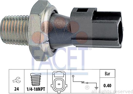 FACET 7.0156 - Sensor, Öldruck alexcarstop-ersatzteile.com