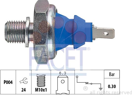 FACET 7.0108 - Sensor, Öldruck alexcarstop-ersatzteile.com