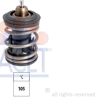 FACET 7.8955S - Thermostat, Kühlmittel alexcarstop-ersatzteile.com