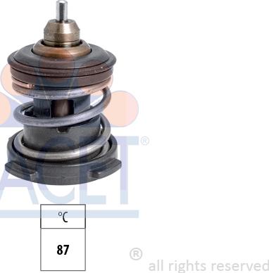 FACET 7.8956S - Thermostat, Kühlmittel alexcarstop-ersatzteile.com