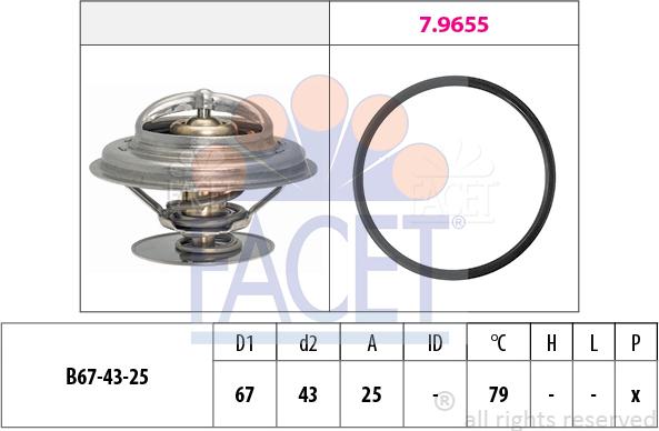 FACET 7.8983 - Thermostat, Kühlmittel alexcarstop-ersatzteile.com