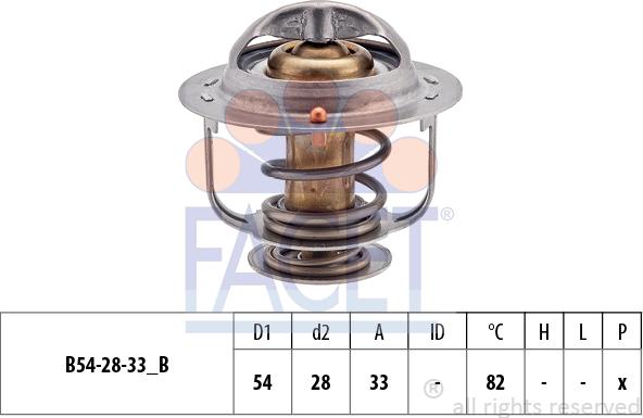 FACET 7.8462S - Thermostat, Kühlmittel alexcarstop-ersatzteile.com