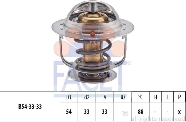 FACET 7.8414S - Thermostat, Kühlmittel alexcarstop-ersatzteile.com