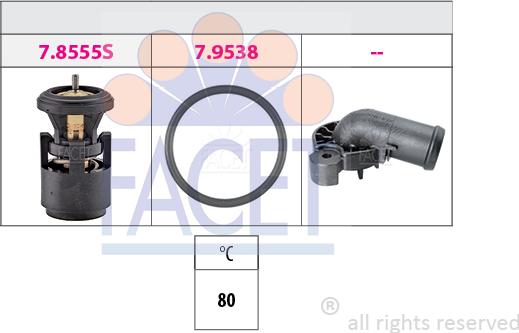 FACET 7.8562K - Thermostat, Kühlmittel alexcarstop-ersatzteile.com