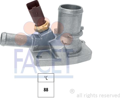 FACET 7.8699 - Thermostat, Kühlmittel alexcarstop-ersatzteile.com