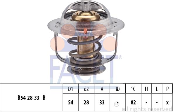 FACET 7.8657S - Thermostat, Kühlmittel alexcarstop-ersatzteile.com