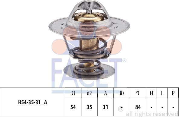 FACET 7.8612S - Thermostat, Kühlmittel alexcarstop-ersatzteile.com