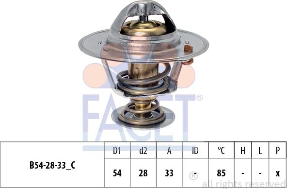 FACET 7.8837S - Thermostat, Kühlmittel alexcarstop-ersatzteile.com