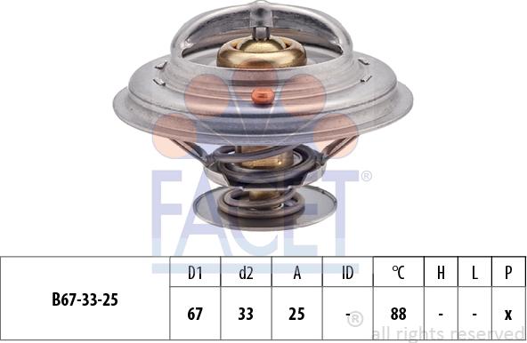 FACET 7.8361S - Thermostat, Kühlmittel alexcarstop-ersatzteile.com