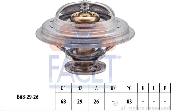 FACET 7.8377S - Thermostat, Kühlmittel alexcarstop-ersatzteile.com