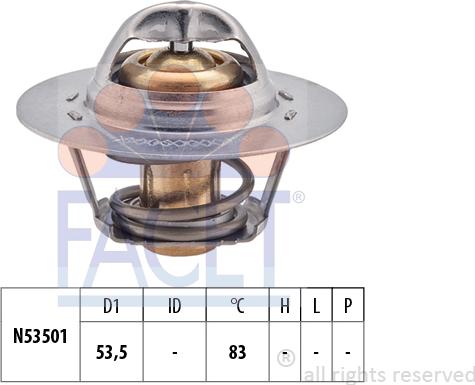 FACET 7.8240S - Thermostat, Kühlmittel alexcarstop-ersatzteile.com