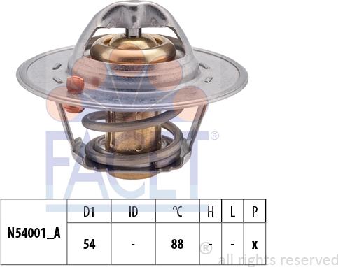 FACET 7.8202S - Thermostat, Kühlmittel alexcarstop-ersatzteile.com