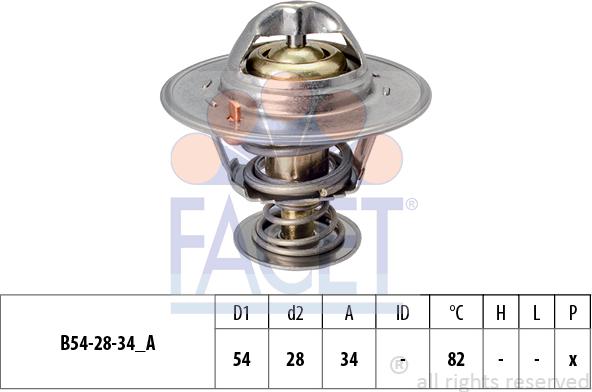 FACET 7.8218S - Thermostat, Kühlmittel alexcarstop-ersatzteile.com