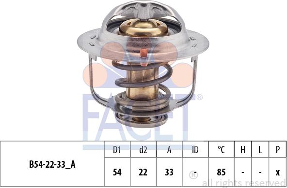 FACET 7.8224S - Thermostat, Kühlmittel alexcarstop-ersatzteile.com