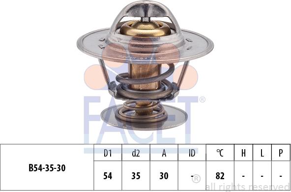 FACET 7.8221S - Thermostat, Kühlmittel alexcarstop-ersatzteile.com