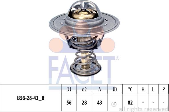 FACET 7.8769S - Thermostat, Kühlmittel alexcarstop-ersatzteile.com