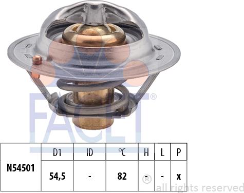 FACET 7.8712S - Thermostat, Kühlmittel alexcarstop-ersatzteile.com