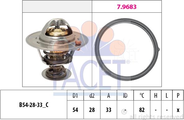 FACET 7.8726 - Thermostat, Kühlmittel alexcarstop-ersatzteile.com