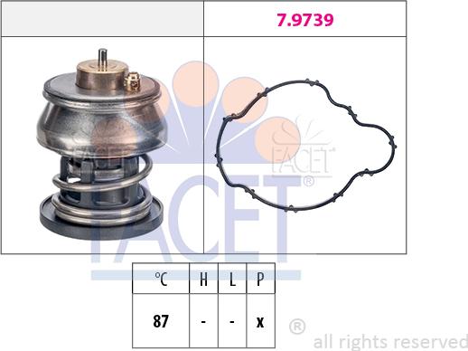 FACET 7.7976 - Thermostat, Kühlmittel alexcarstop-ersatzteile.com