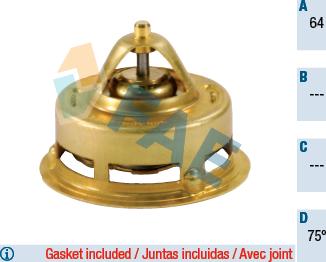 FAE 5346275 - Thermostat, Kühlmittel alexcarstop-ersatzteile.com