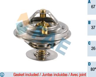 FAE 5304480 - Thermostat, Kühlmittel alexcarstop-ersatzteile.com