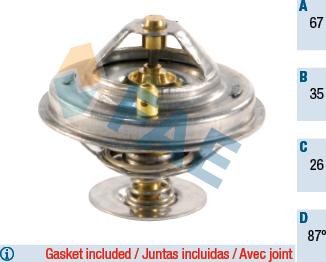 FAE 5305987 - Thermostat, Kühlmittel alexcarstop-ersatzteile.com