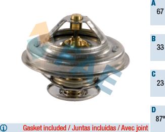 FAE 5305587 - Thermostat, Kühlmittel alexcarstop-ersatzteile.com